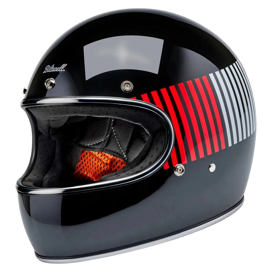GRINGO ECE 22.06 — GLOSS BLACK R/W/B RACEFLOW (5120)